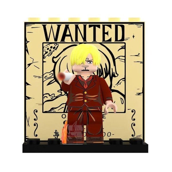 Anime Minifigure 'One Piece' Sanji Anime Minifigure 'One Piece' Sanji