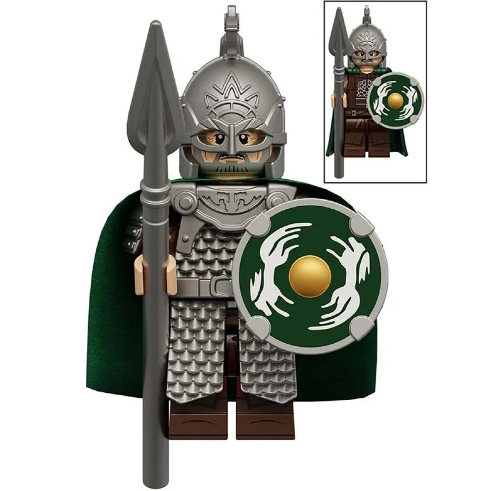 lego minifigure The Lord of the Rings: The War of the Rohirrim Minifigure Rohan warrior Minifigures building block bricks toys