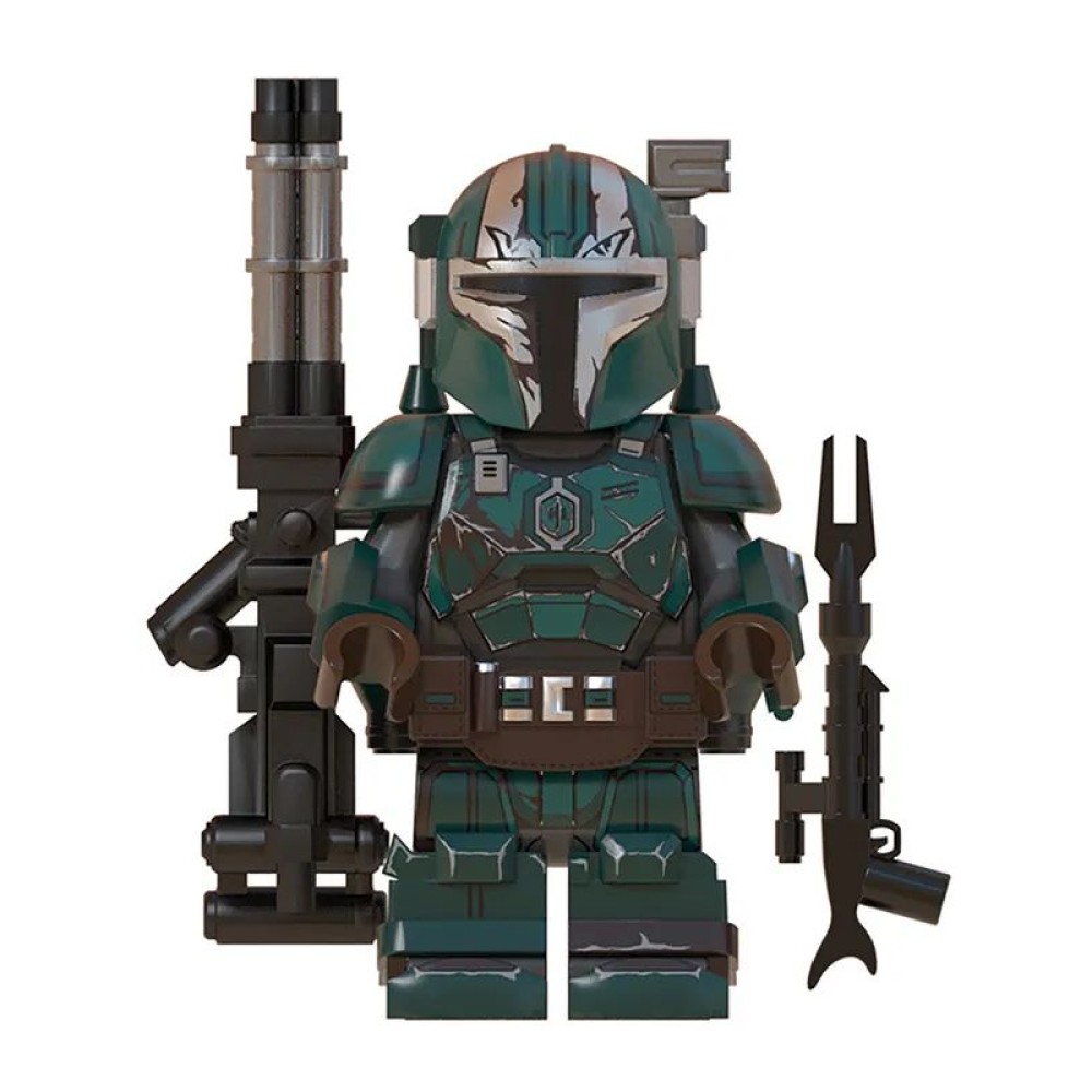 lego minifigure Star Wars Minifigure Heavy Armored Mandalorian Star Wars building block bricks toys lego minifigure Star Wars Minifigure Heavy Armored Mandalorian Star Wars building block bricks toys