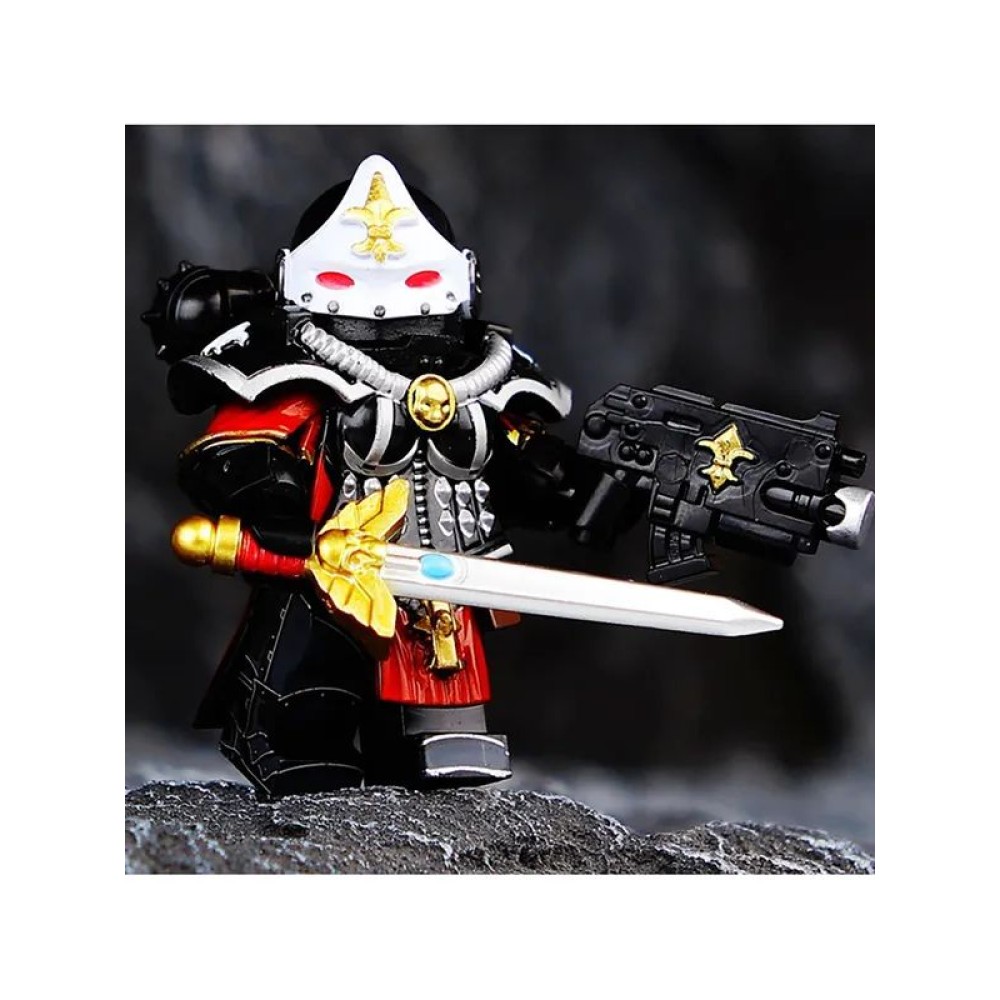 lego minifigure Warhammer 40k Battle Sister Adepta Sororitas Minifigures building block bricks toys