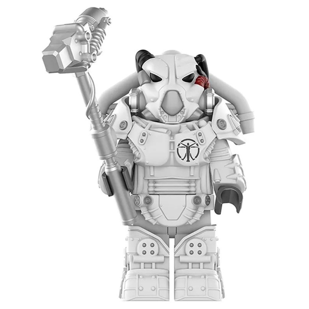 lego minifigure Minifigure of Fallout Enclave Power Armor X-01 Fighter Movie Minifigure building block bricks toys lego minifigure Minifigure of Fallout Enclave Power Armor X-01 Fighter Movie Minifigure building block bricks toys