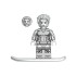 Marvel Minifigure Fantastic Four Silver Surfer - female