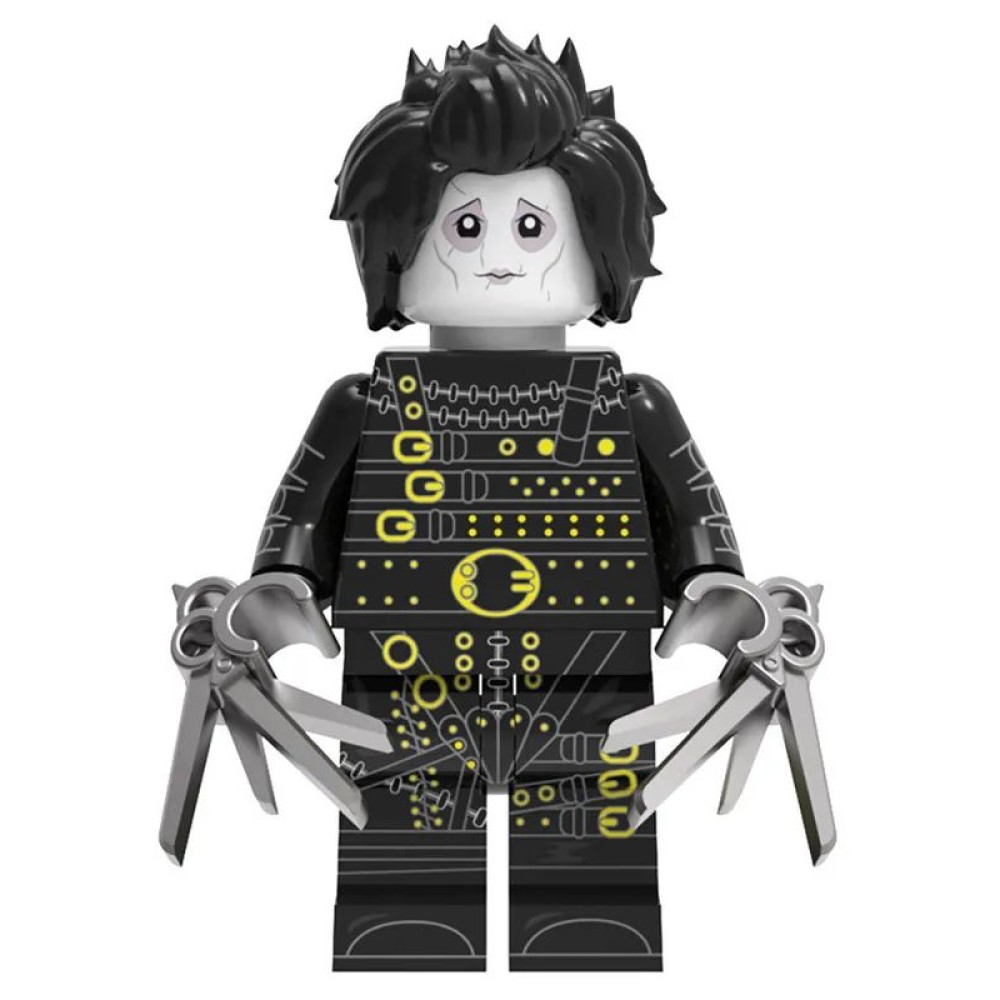 lego minifigure Edward Scissorhands movie character Minifigure construction kit Minifigures building block bricks toys lego minifigure Edward Scissorhands movie character Minifigure construction kit Minifigures building block bricks toys