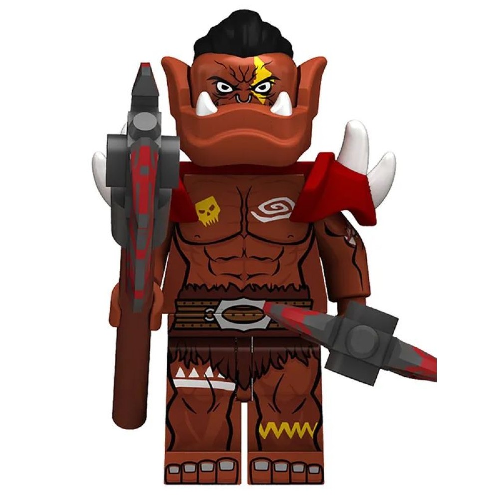 lego minifigure Warcraft 3 Minifigure Orc Berserker Movie Minifigure building block bricks toys lego minifigure Warcraft 3 Minifigure Orc Berserker Movie Minifigure building block bricks toys
