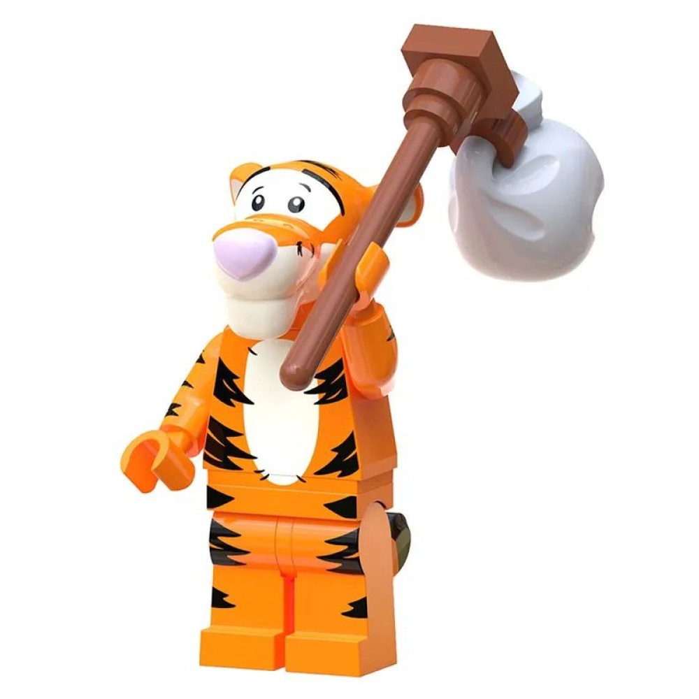 lego minifigure Minifigure of a Disney character Tiger Minifigures building block bricks toys