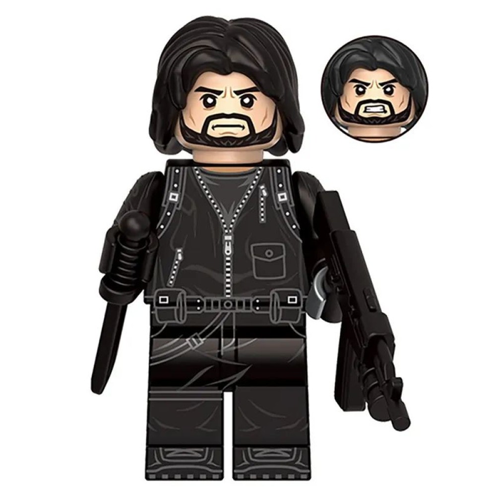 lego minifigure Marvel Minifigure Bucky Barnes Winter Soldier Marvel building block bricks toys