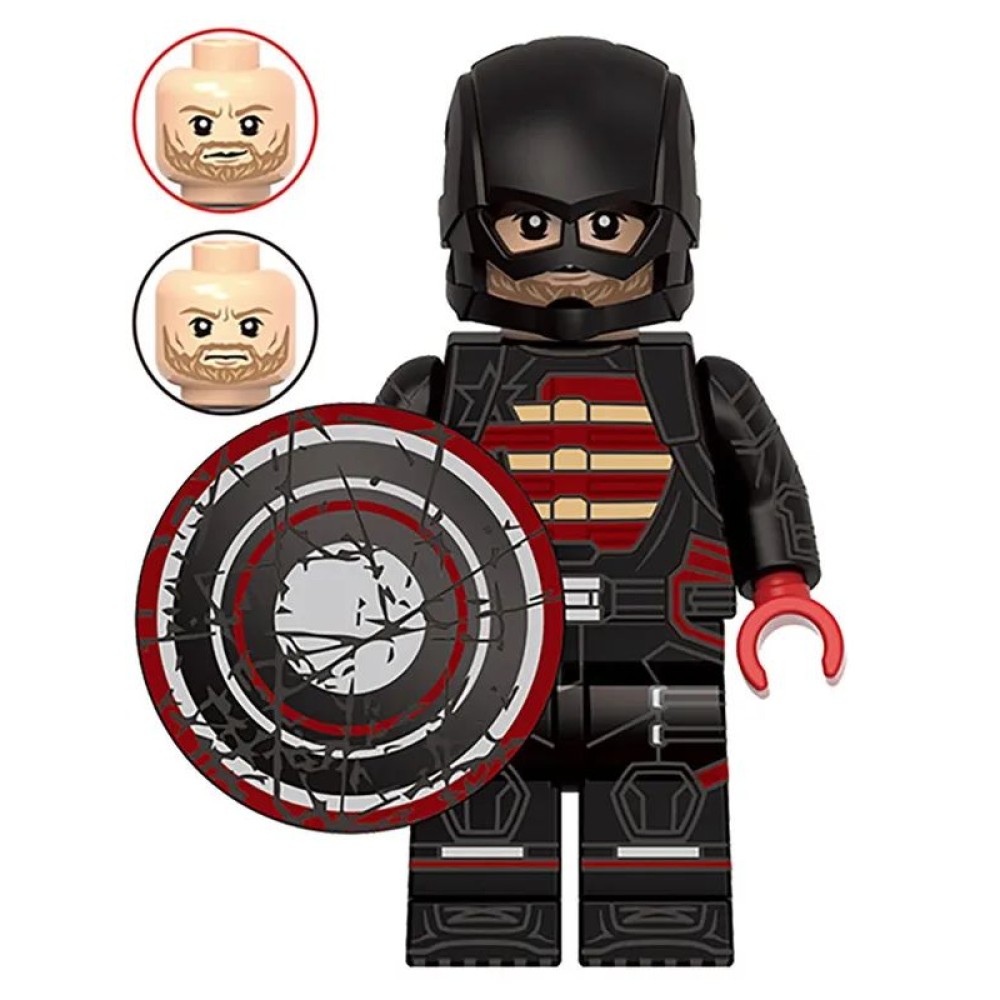 lego minifigure Marvel Minifigure Agent USA Marvel building block bricks toys