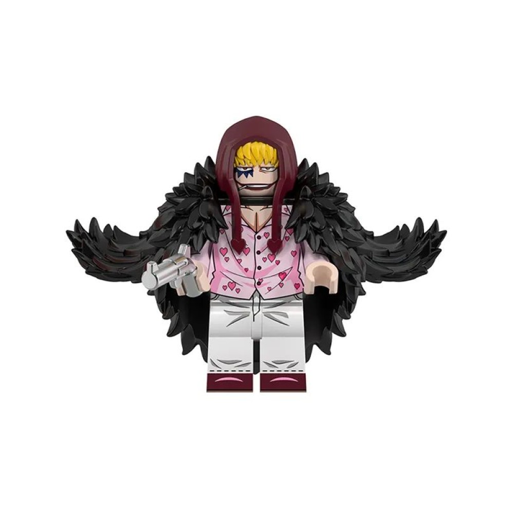lego minifigure Anime Minifigure One Piece Donquixote Rosinante Anime Minifigure building block bricks toys lego minifigure Anime Minifigure One Piece Donquixote Rosinante Anime Minifigure building block bricks toys