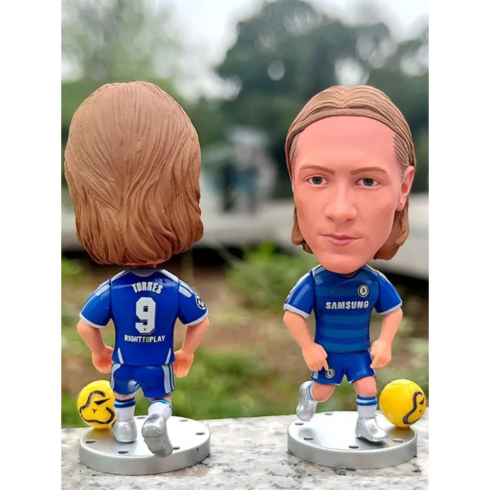 lego minifigure Soccerwe Minifigure of Fernando Torres (Chelsea) Minifigures building block bricks toys
