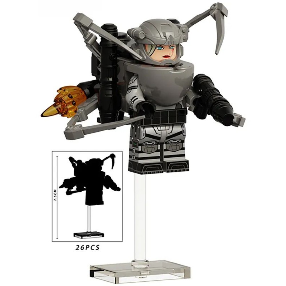 lego minifigure Minifigure Skibidi Toilet: Female Special Forces Minifigures building block bricks toys