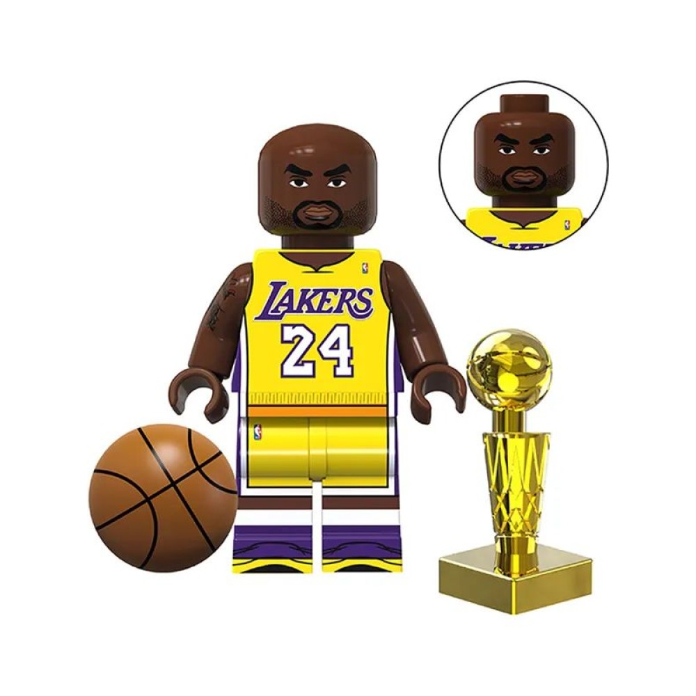 lego minifigure Basketball player Minifigure Kobe Bryant Los Angeles Lakers Minifigures building block bricks toys lego minifigure Basketball player Minifigure Kobe Bryant Los Angeles Lakers Minifigures building block bricks toys