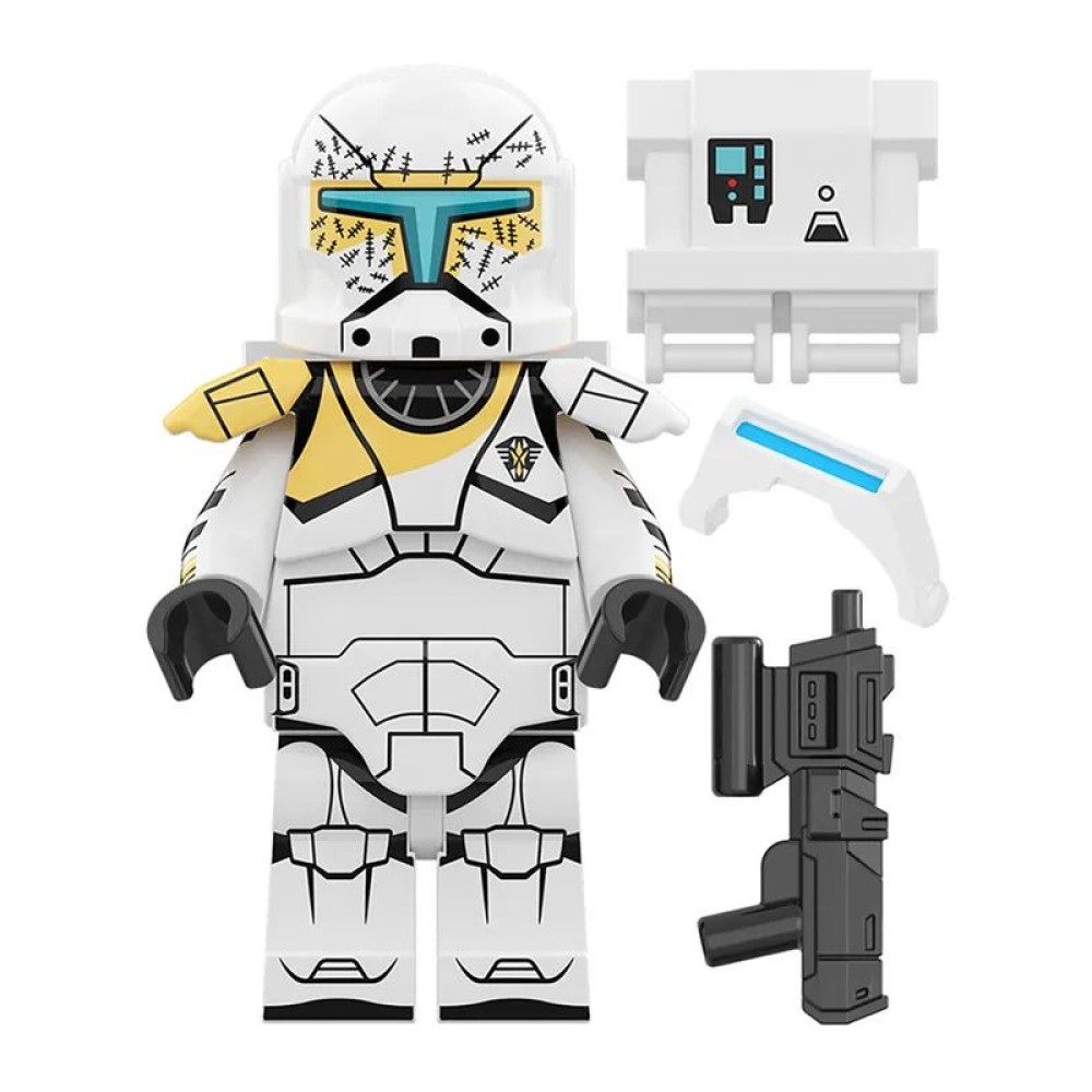 lego minifigure Star Wars Minifigure Clone Commando Star Wars building block bricks toys lego minifigure Star Wars Minifigure Clone Commando Star Wars building block bricks toys