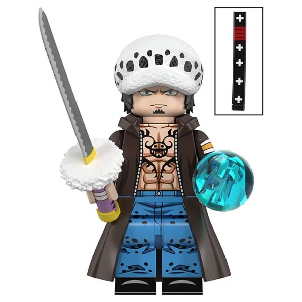 Anime Minifigure 'One Piece' Trafalgar D. Water Law Anime Minifigure 'One Piece' Trafalgar D. Water Law