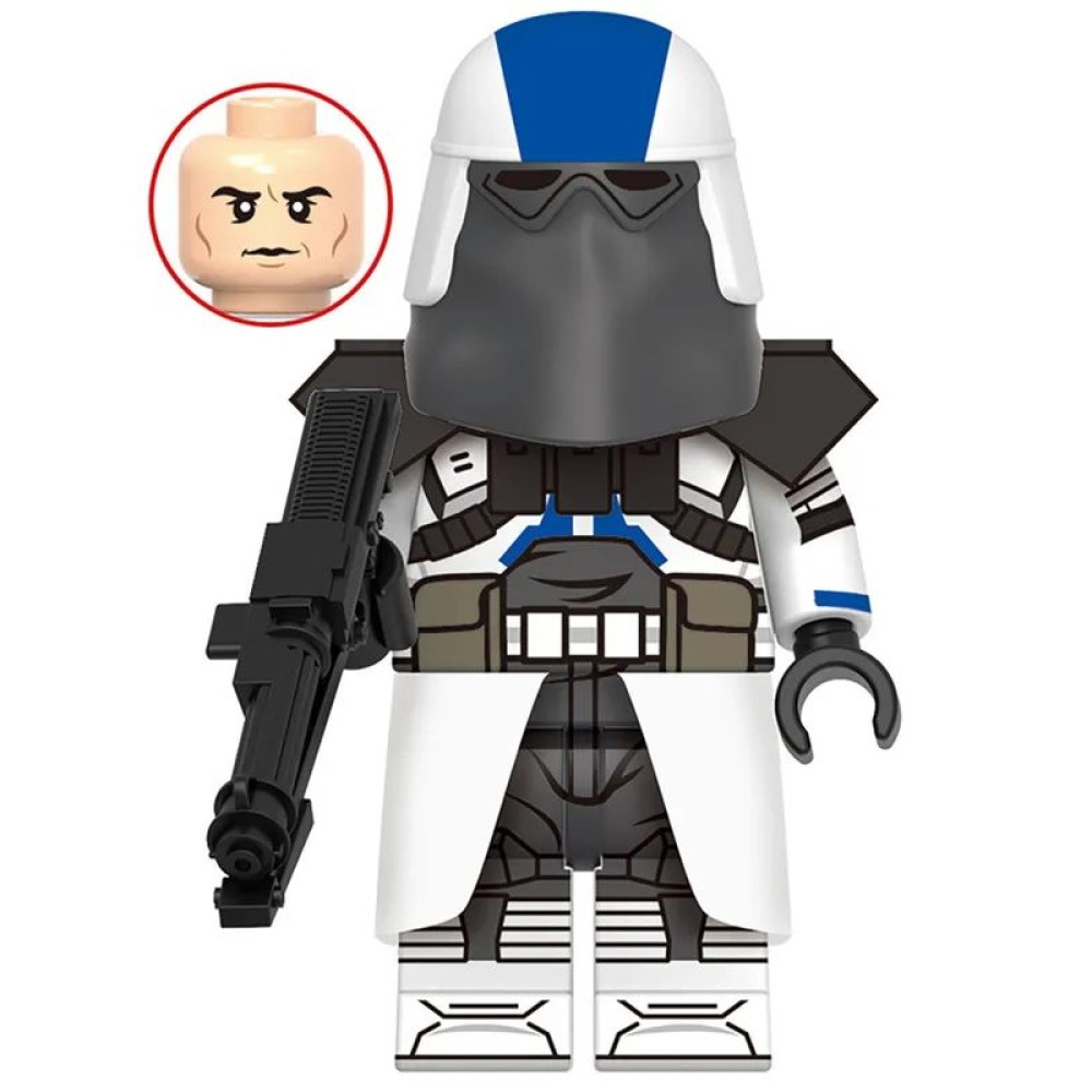 lego minifigure Star Wars Minifigure Galactic Trooper of the 501st Legion Star Wars building block bricks toys lego minifigure Star Wars Minifigure Galactic Trooper of the 501st Legion Star Wars building block bricks toys