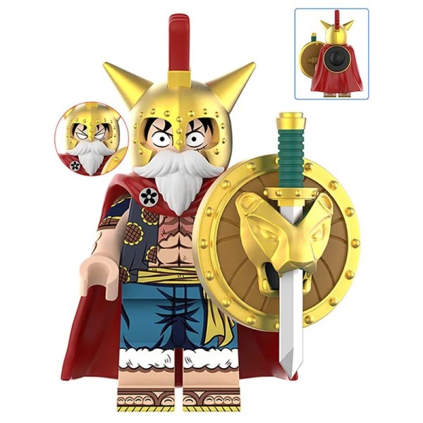Anime Minifigure 'One Piece' Monkey D. Luffy Anime Minifigure 'One Piece' Monkey D. Luffy
