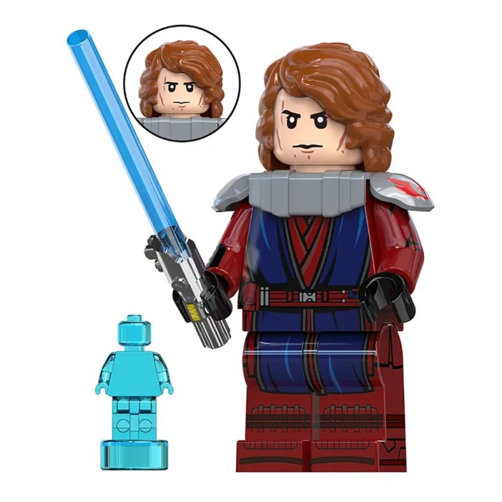 lego minifigure Star Wars Minifigure Anakin Skywalker Star Wars building block bricks toys lego minifigure Star Wars Minifigure Anakin Skywalker Star Wars building block bricks toys