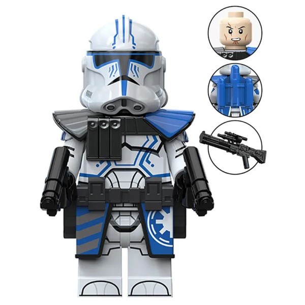 Star Wars Minifigure 501st Legion Clone Trooper Star Wars Minifigure 501st Legion Clone Trooper