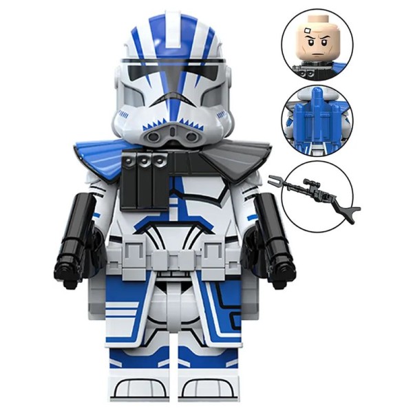 Star Wars Minifigure Clone Trooper from the 501st Legion Star Wars Minifigure Clone Trooper from the 501st Legion