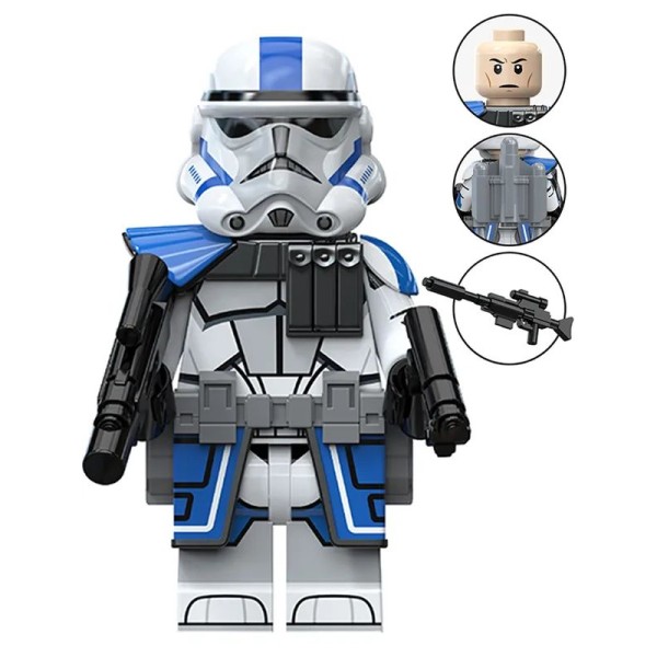 Star Wars Minifigure 501st Legion Clone Trooper Star Wars Minifigure 501st Legion Clone Trooper