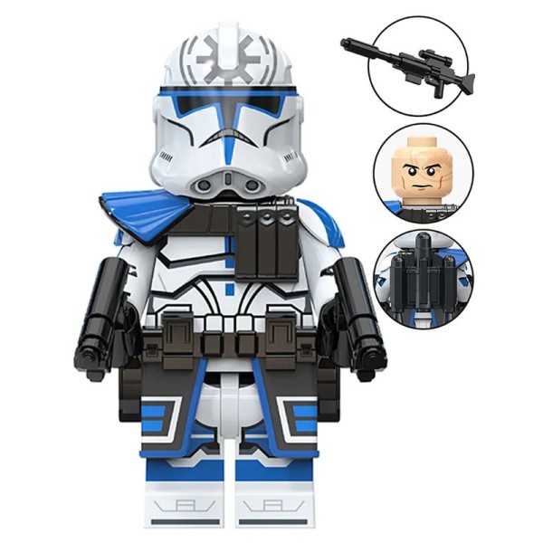 Star Wars Minifigure 501st Legion Clone Trooper Star Wars Minifigure 501st Legion Clone Trooper