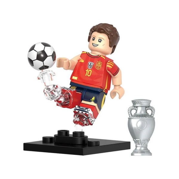 Soccer player Minifigure Dani Olmo Spain national team