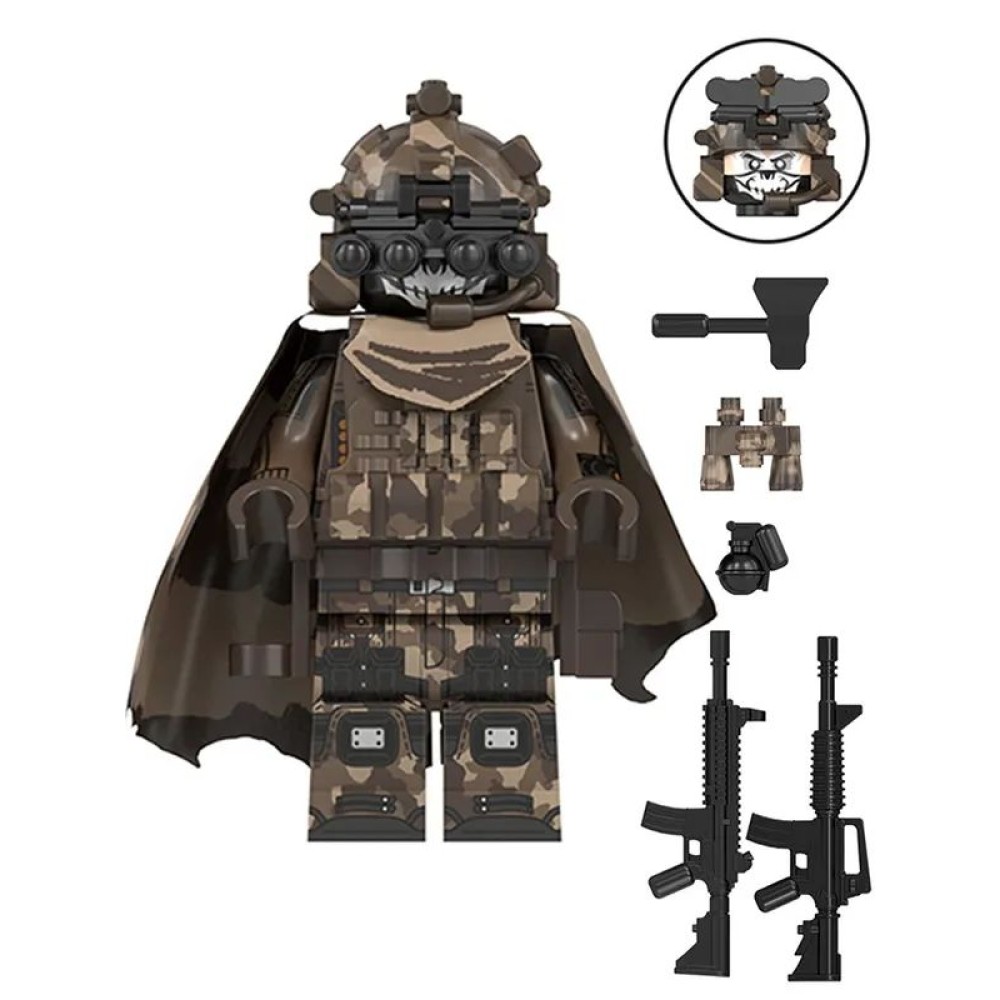 lego minifigure Minifigure Elite Special Forces Commando Minifigures building block bricks toys