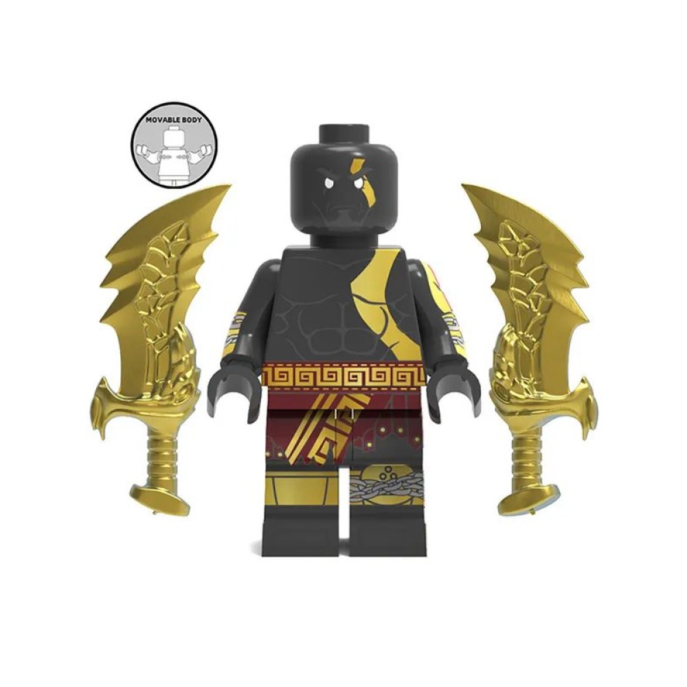 lego minifigure God of War Minifigure Kratos Dark Odyssey Movie Minifigure building block bricks toys lego minifigure God of War Minifigure Kratos Dark Odyssey Movie Minifigure building block bricks toys