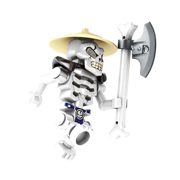 Ninjago Ninja Minifigure Skeleton Warrior Ninjago Ninja Minifigure Skeleton Warrior