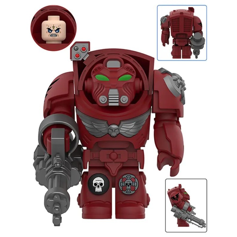 lego minifigure Warhammer 40k Blood Angels Terminator Minifigures building block bricks toys