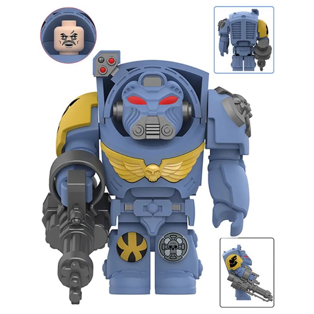 lego minifigure Warhammer 40k Minifigure Space Wolves Terminator Minifigures building block bricks toys
