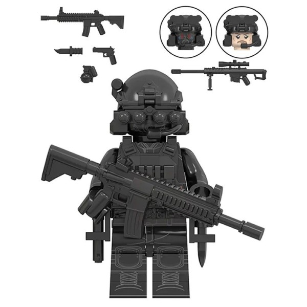 Minifigure 'Elite Special Forces' Airborne Special Forces Minifigure 'Elite Special Forces' Airborne Special Forces