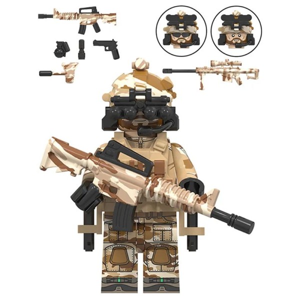 Minifigure 'Elite Special Forces' Delta Force Minifigure 'Elite Special Forces' Delta Force