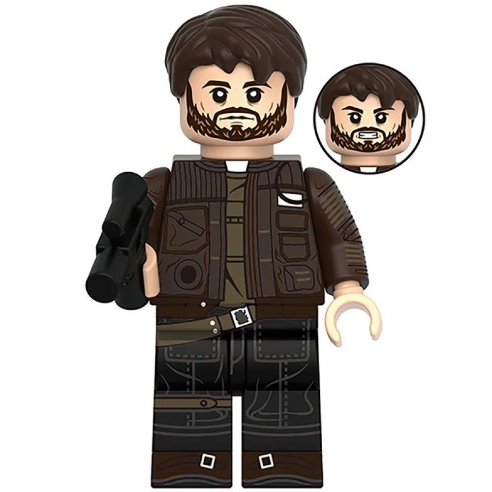 lego minifigure Star Wars Minifigure Cassian Andor Star Wars building block bricks toys lego minifigure Star Wars Minifigure Cassian Andor Star Wars building block bricks toys