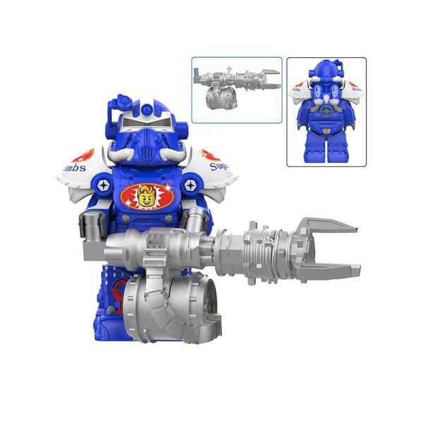 Fallout Minifigure Power Armor T-51 warrior Fallout Minifigure Power Armor T-51 warrior