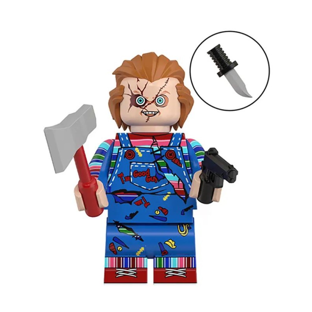 lego minifigure Minifigure from the movie Curse of Chucky Chucky doll Minifigures building block bricks toys lego minifigure Minifigure from the movie Curse of Chucky Chucky doll Minifigures building block bricks toys
