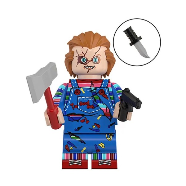 Minifigure from the movie 'Curse of Chucky' Chucky doll Minifigure from the movie 'Curse of Chucky' Chucky doll