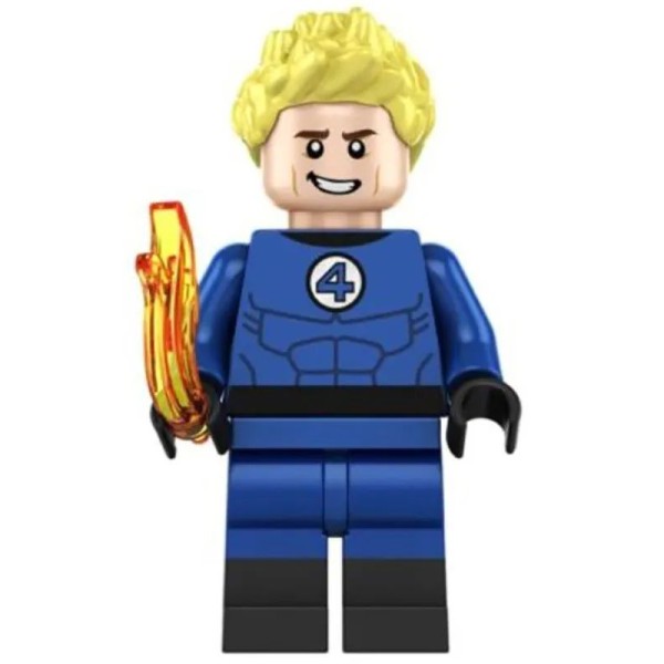 Marvel Minifigure Fantastic Four Human Torch