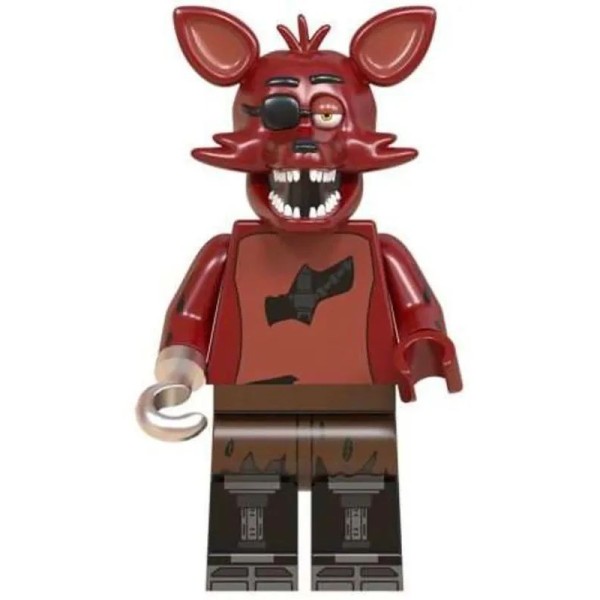 Minifigure of the character 'FNAF' Foxy