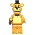 Minifigure of the character 'FNAF' Golden Freddy