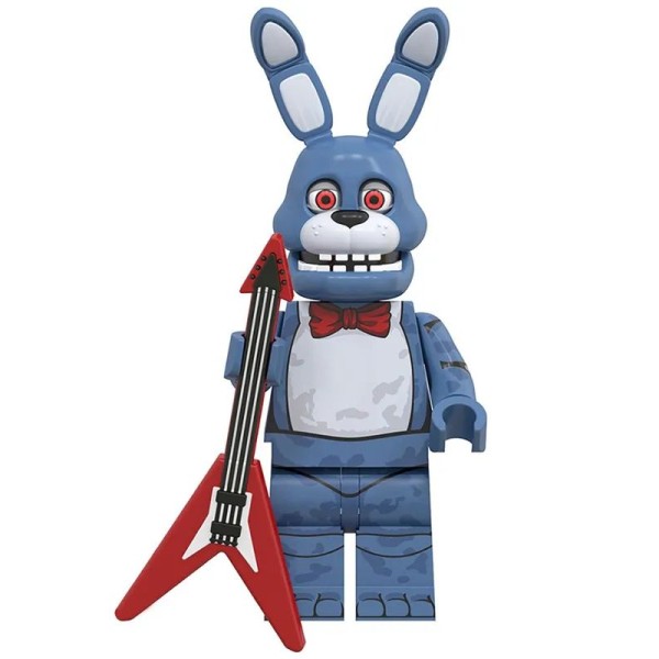 Minifigure of the character 'FNAF' Bonnie