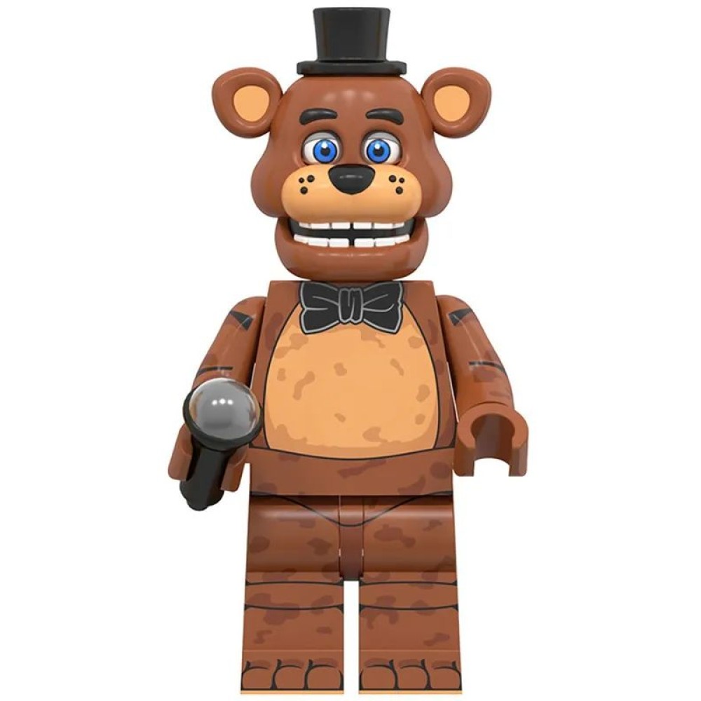 lego minifigure Minifigure of the character FNAF Freddy Minifigures building block bricks toys