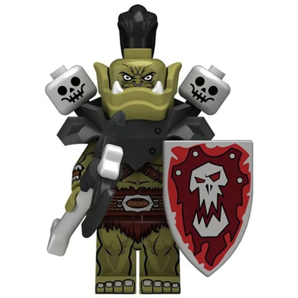 Minifigure of Warcraft 3 character Orc Chief