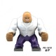 lego minifigure Big Super British collection Hulk Hong Tanke mud face serum rhinoceros human venom Thanos Spider-Man Marvel building block bricks toys