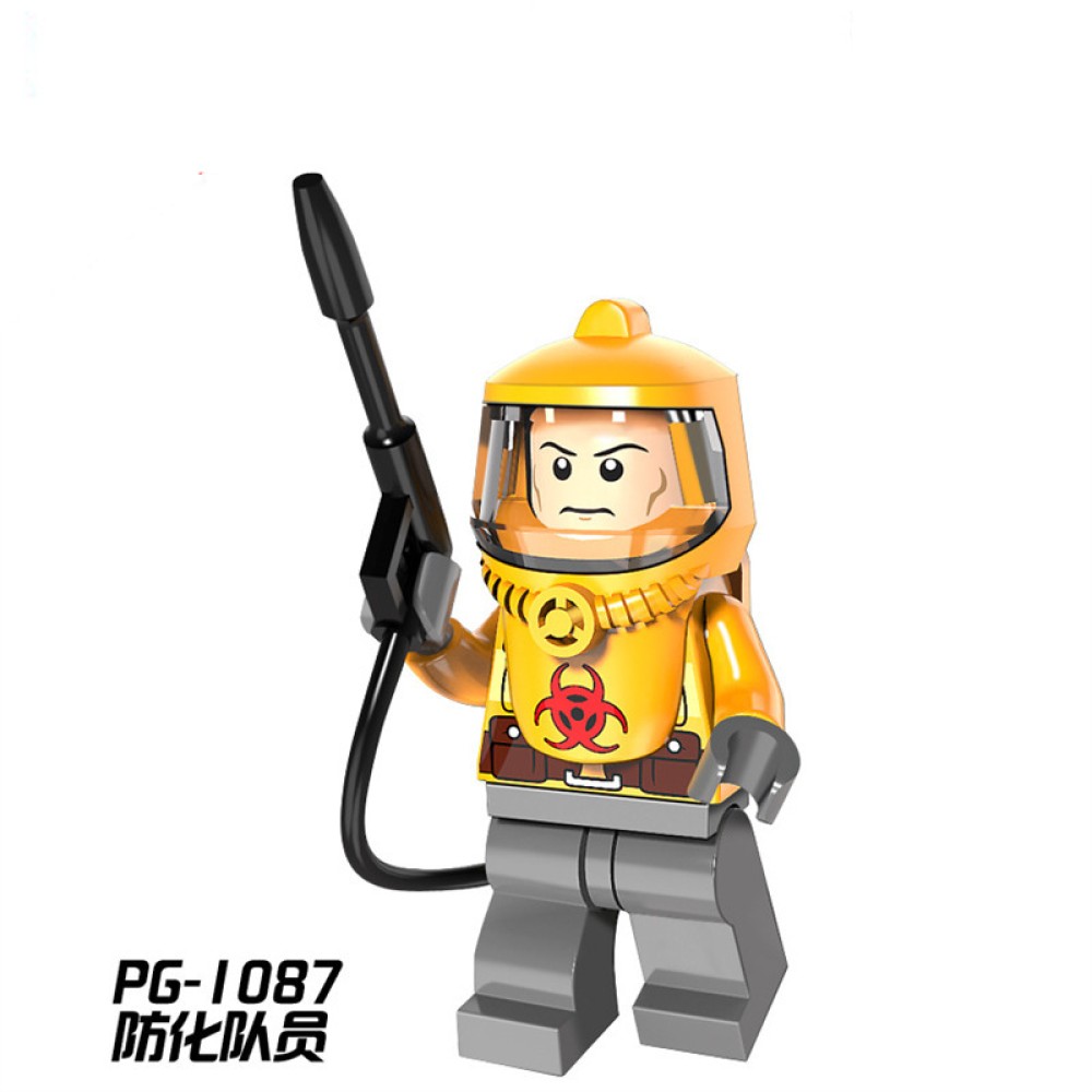 lego minifigure Eight colors for PG8081 firefighters Others building block bricks toys lego minifigure Eight colors for PG8081 firefighters Others building block bricks toys