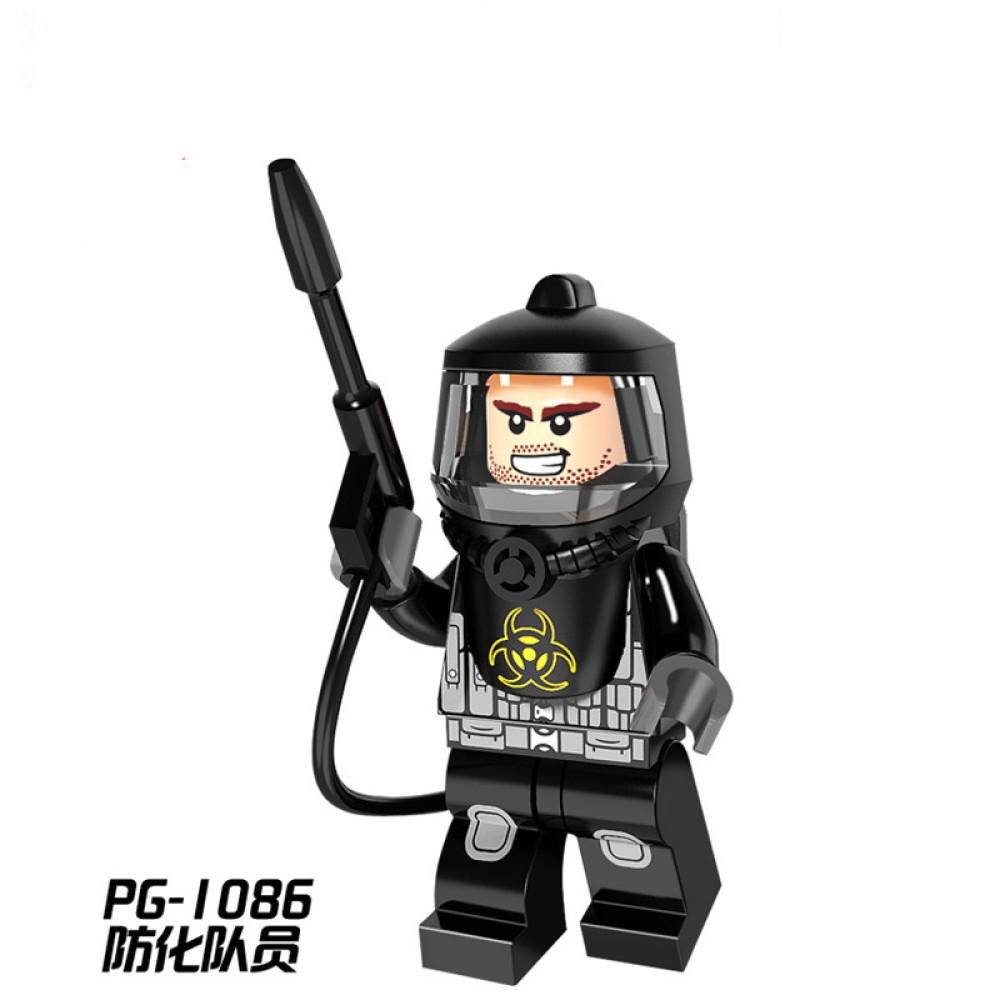 lego minifigure Eight colors for PG8081 firefighters Others building block bricks toys lego minifigure Eight colors for PG8081 firefighters Others building block bricks toys