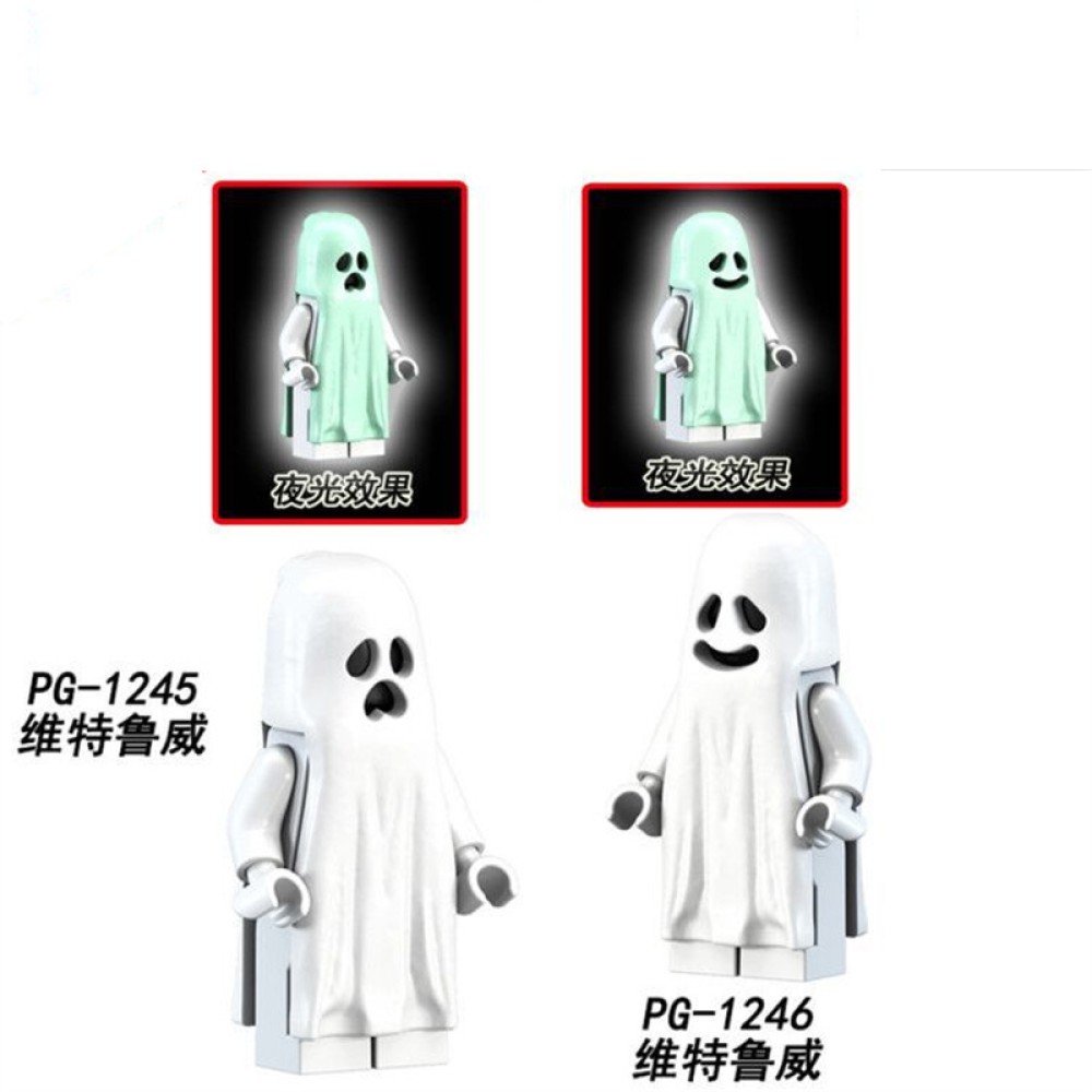 lego minifigure Halloween third party Vitruvius Night Ghost Others building block bricks toys lego minifigure Halloween third party Vitruvius Night Ghost Others building block bricks toys