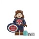 lego minifigure Marvel Lady Loki Vision Star-Lord Scarlet Witch Marvel building block bricks toys
