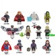 lego minifigure Marvel Lady Loki Vision Star-Lord Scarlet Witch Marvel building block bricks toys