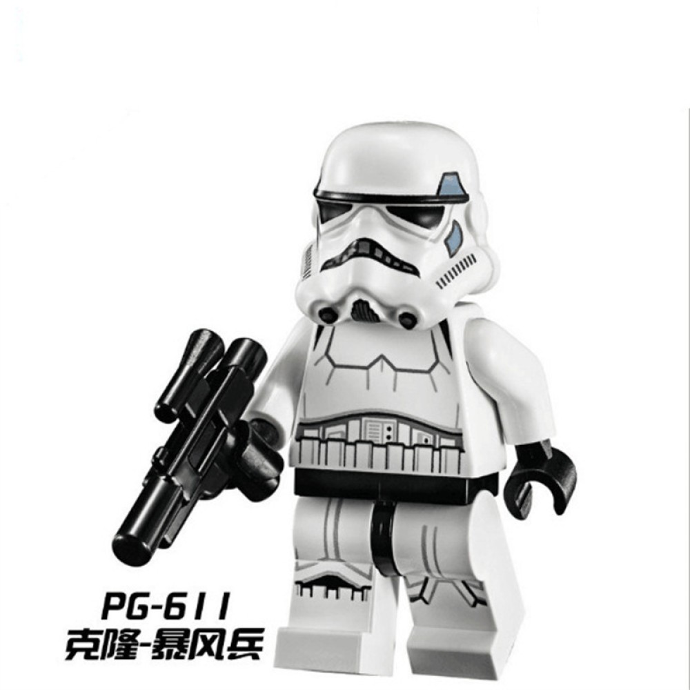 lego minifigure PG601-614 Star Wars Storm Soldier Star Wars building block bricks toys