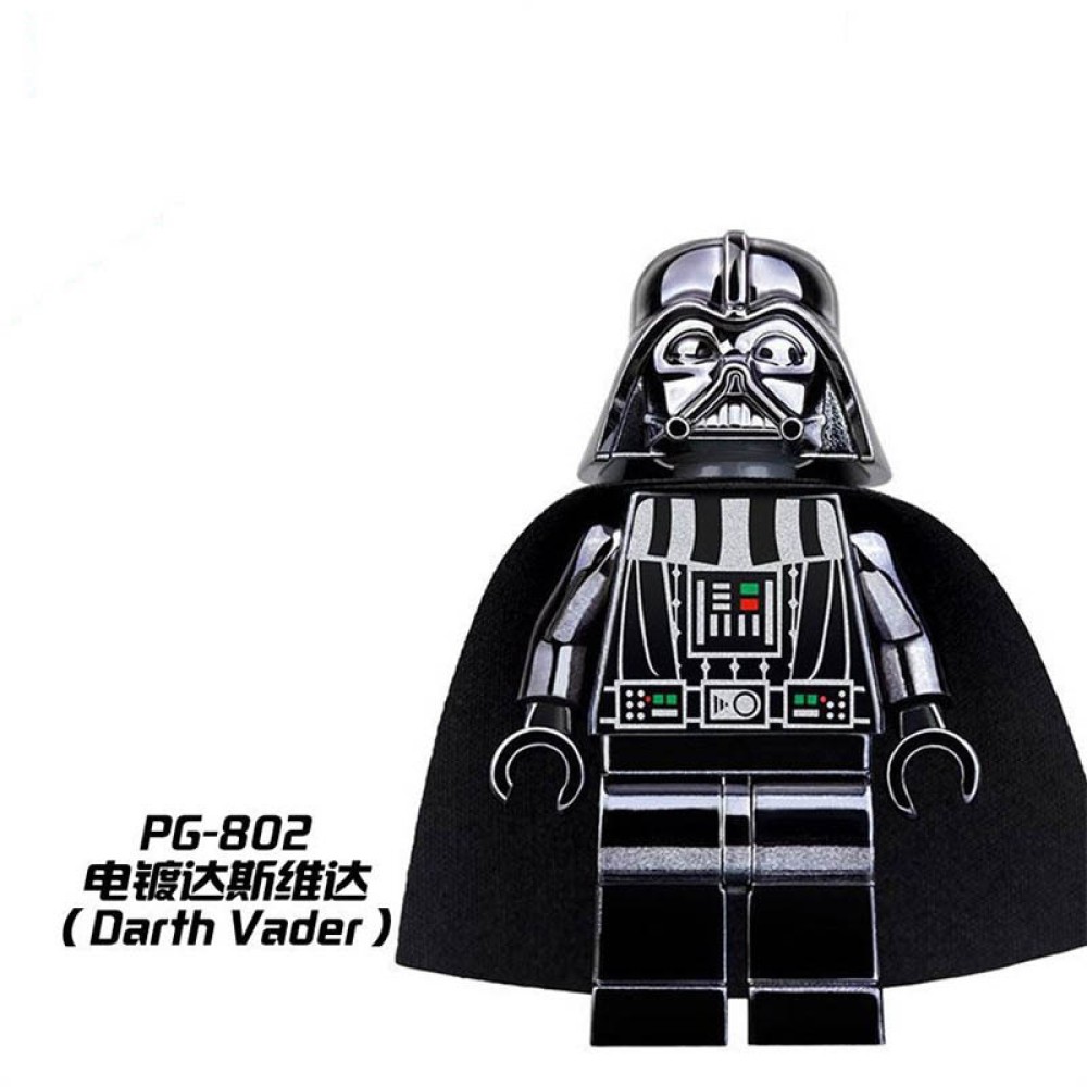 lego minifigure PG635 Star Wars Statuette Black Knight Star Wars building block bricks toys